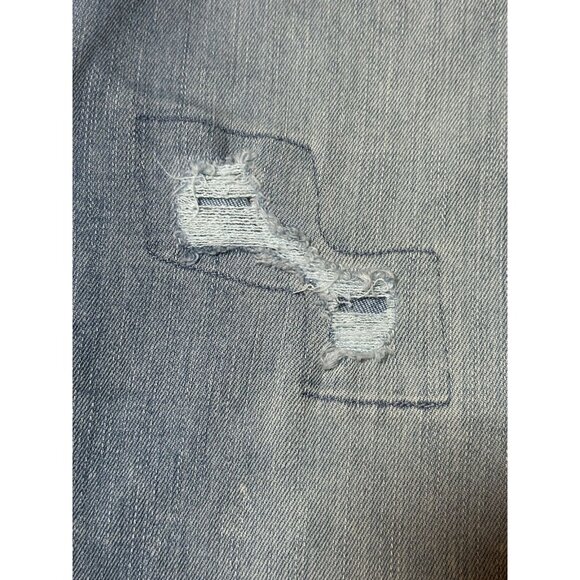 Levi's Tapered Distressed Ripped/Patched Super Flex Adjust Waist Girls 14 Jeans - Picture 12 of 16